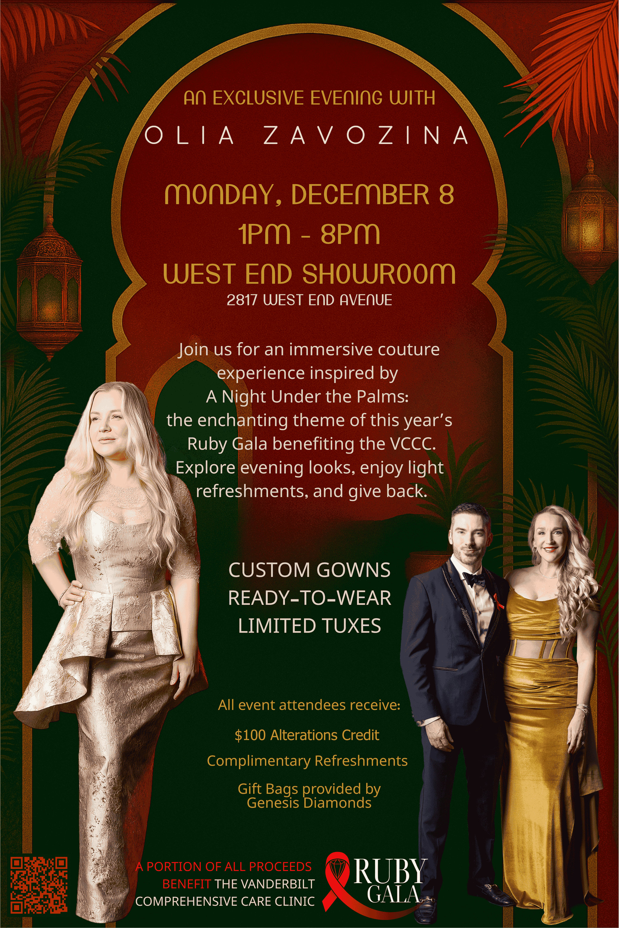 En Exclusive Evening With Olia Zavozina