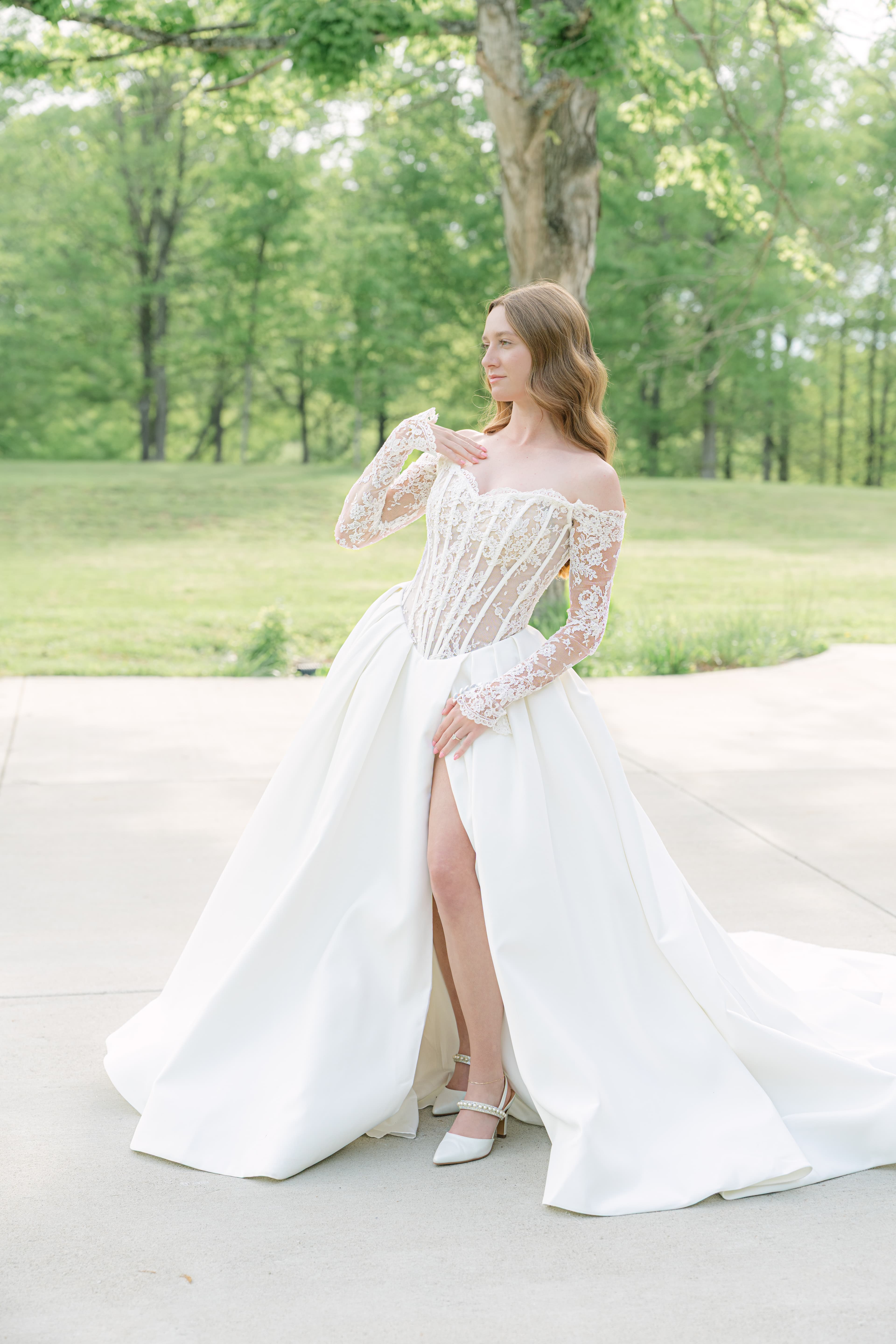 Bijou by Olia Zavozina Nashville bridal designer - Versailles collection Tennessee