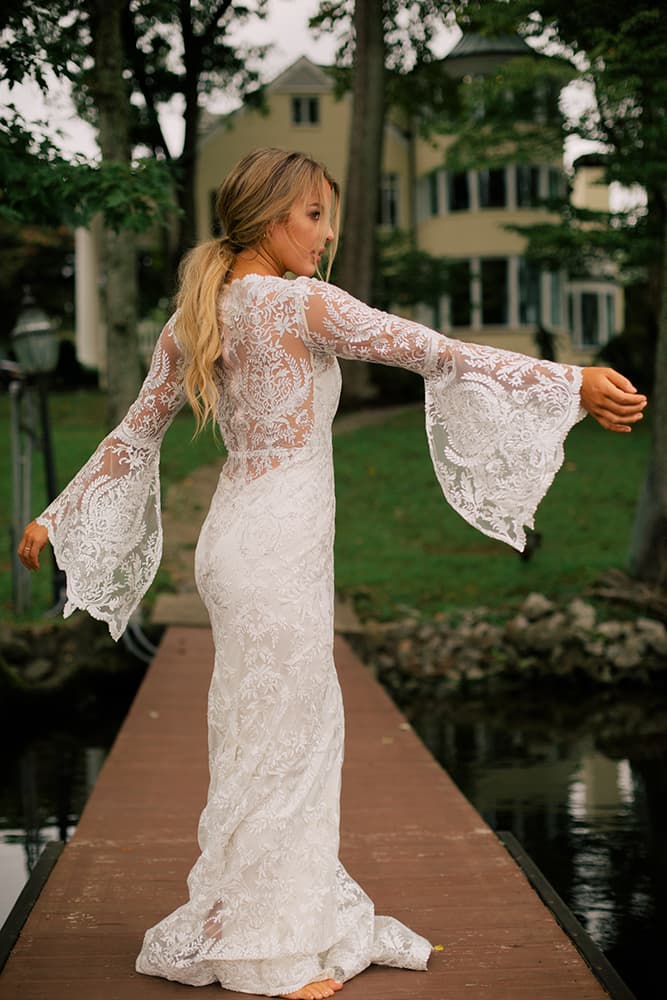 Luxe by Olia Zavozina Nashville bridal designer - Rose Garden collection Tennessee