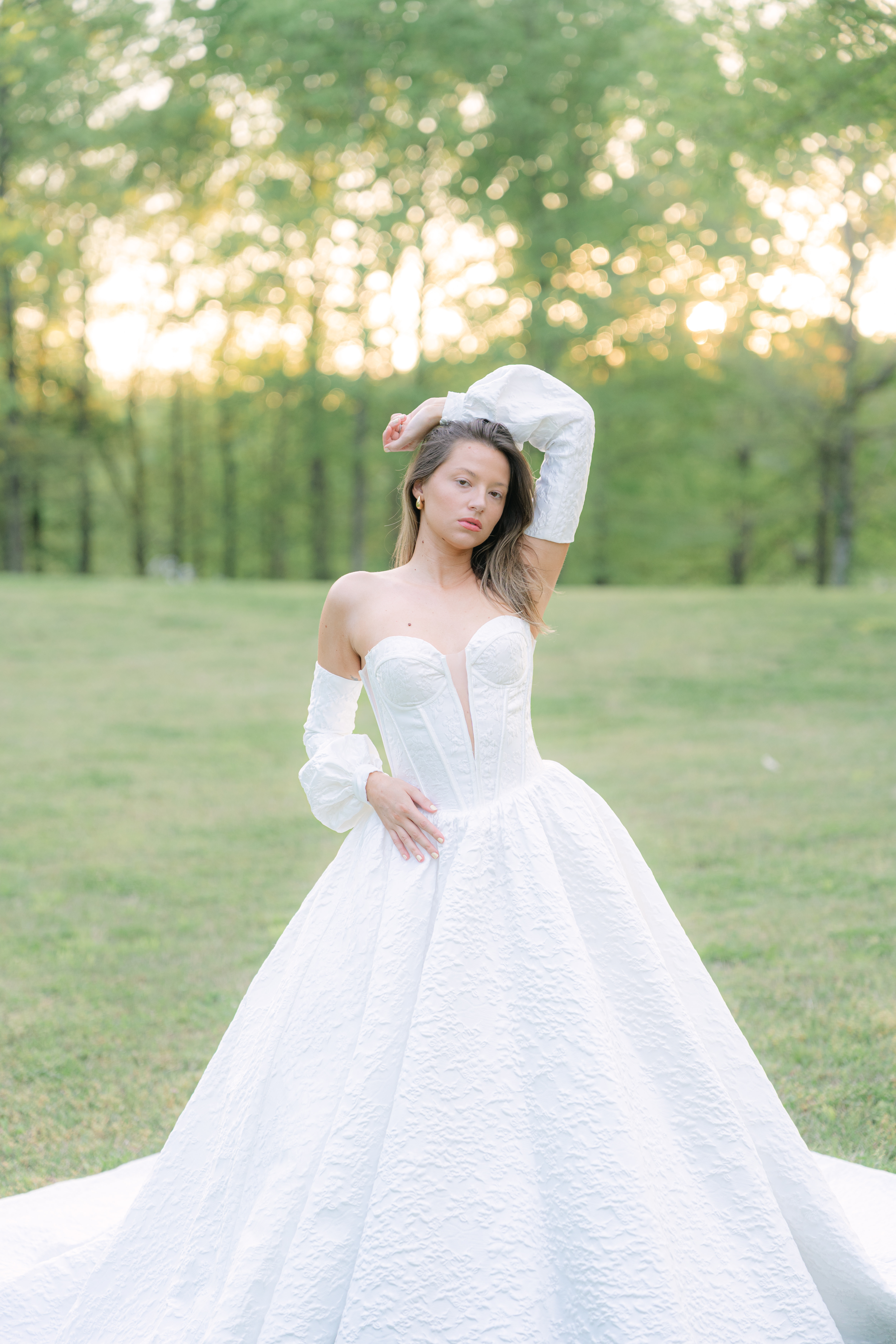 Carrie Grace — Versailles collection by Olia Zavozina