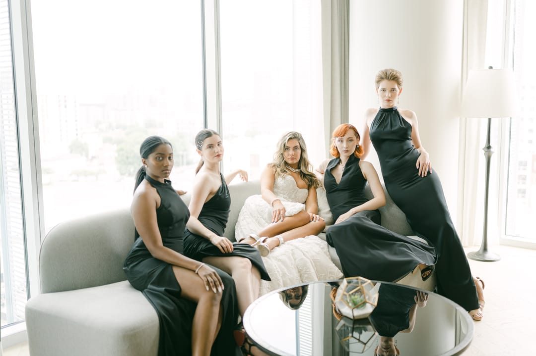 The Monroe gown by Olia Zavozina
